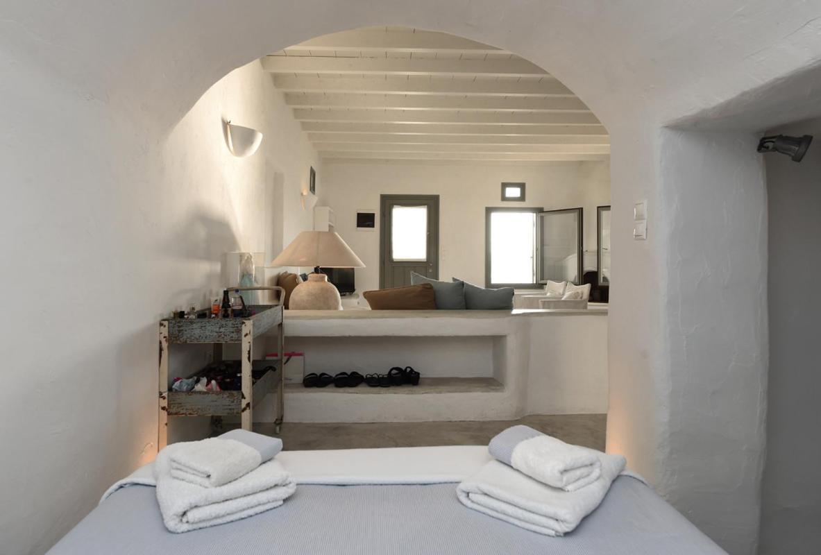 Ochre Dream, Beach Front & Sunset Villa Naousa Buitenkant foto