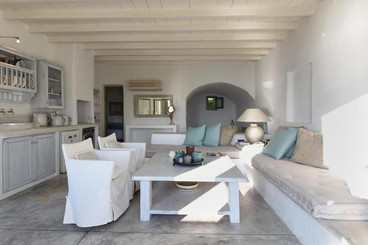 Ochre Dream, Beach Front & Sunset Villa Naousa Buitenkant foto