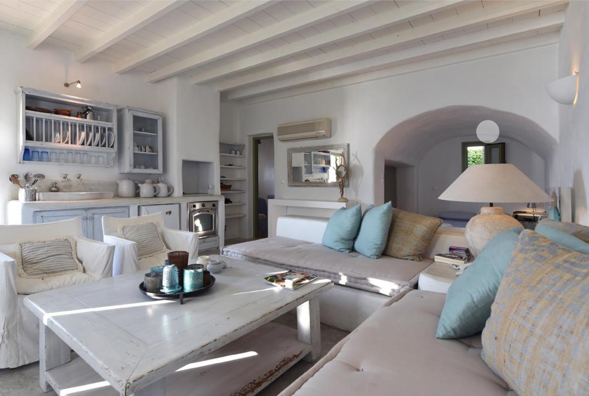 Ochre Dream, Beach Front & Sunset Villa Naousa Buitenkant foto