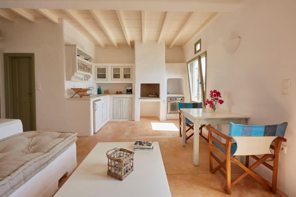 Ochre Dream, Beach Front & Sunset Villa Naousa Buitenkant foto