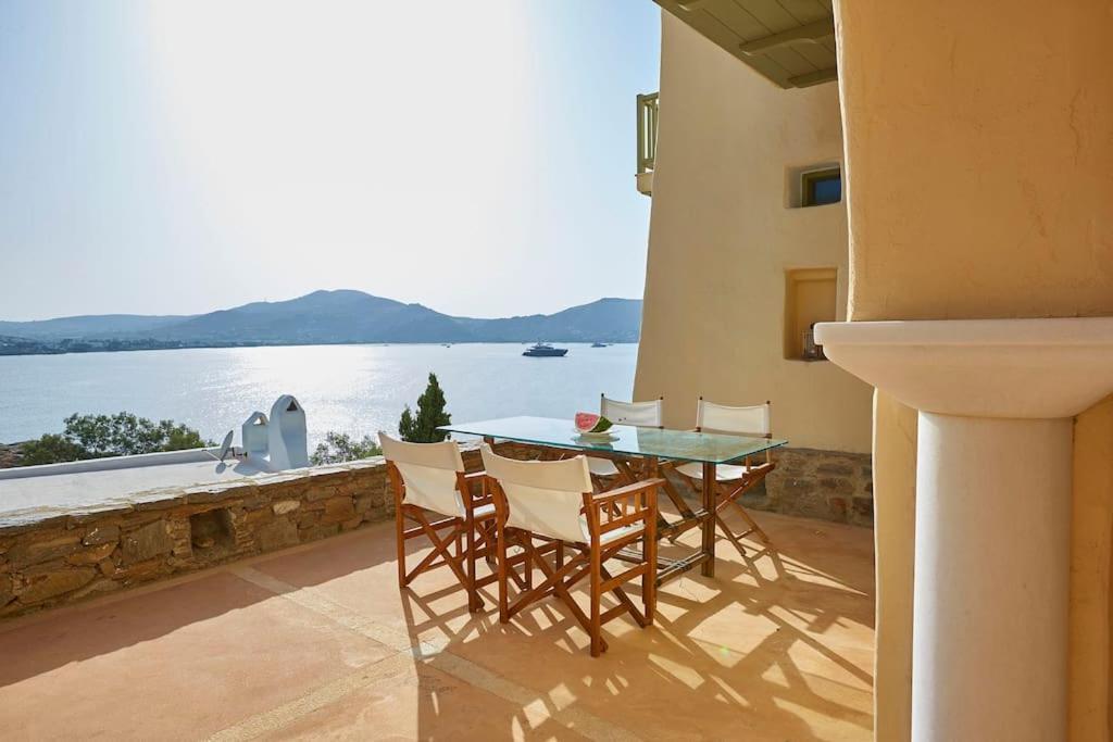Ochre Dream, Beach Front & Sunset Villa Naousa Buitenkant foto