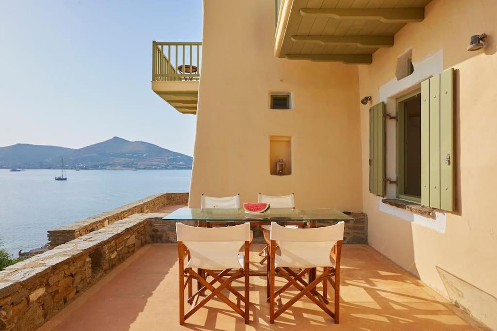 Ochre Dream, Beach Front & Sunset Villa Naousa Buitenkant foto