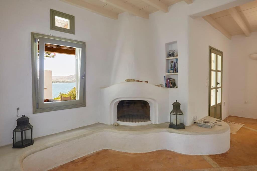 Ochre Dream, Beach Front & Sunset Villa Naousa Buitenkant foto