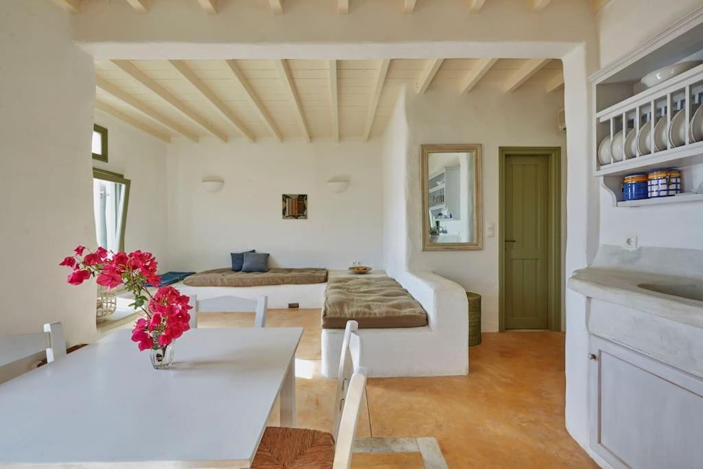 Ochre Dream, Beach Front & Sunset Villa Naousa Buitenkant foto