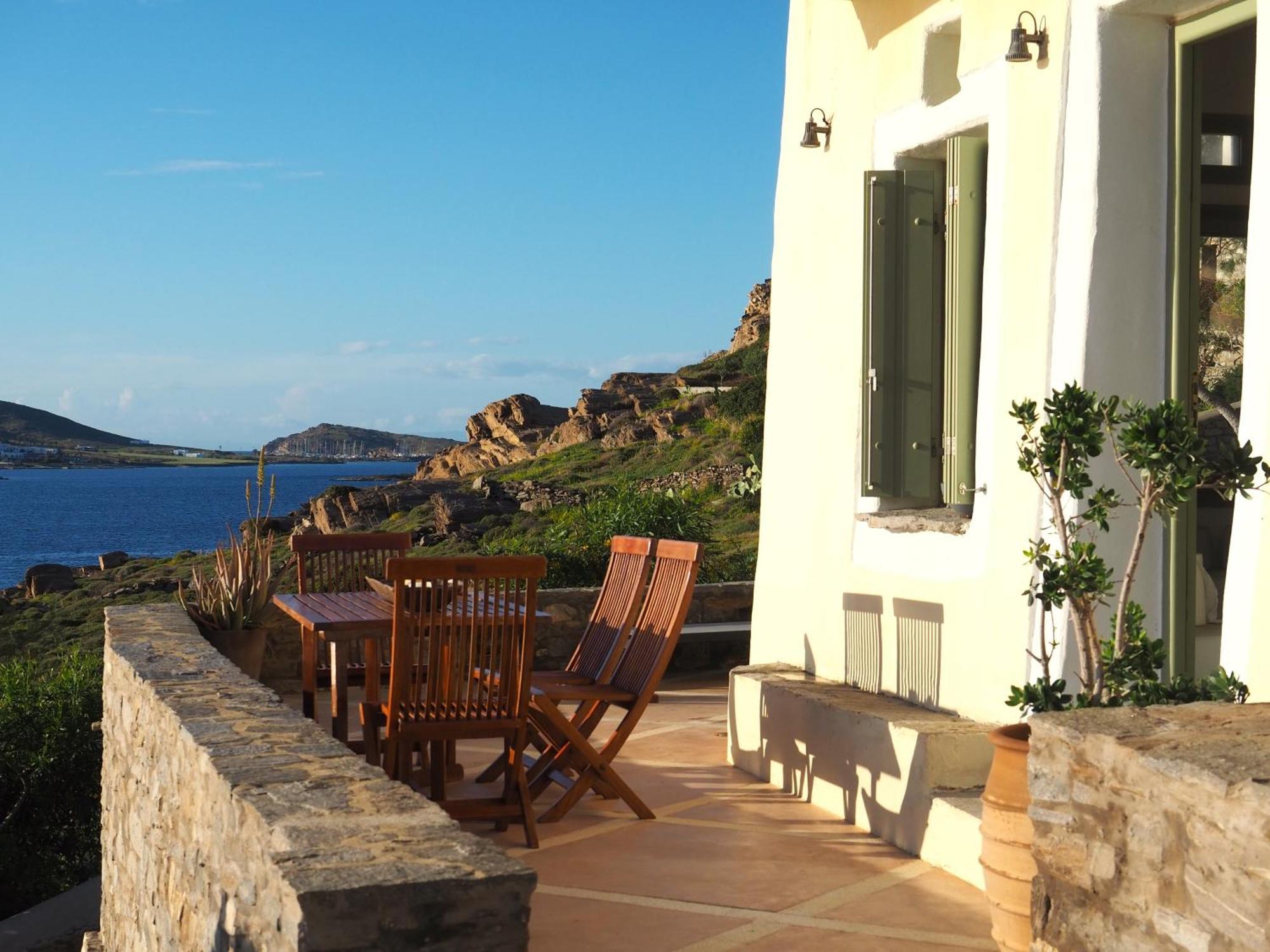 Ochre Dream, Beach Front & Sunset Villa Naousa Buitenkant foto