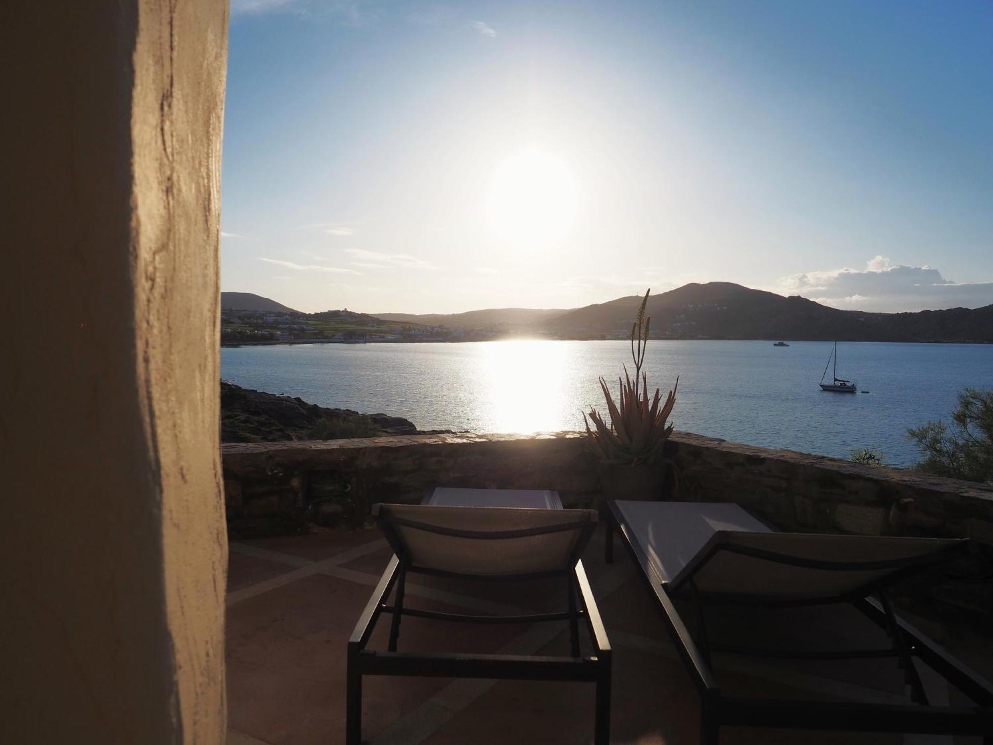 Ochre Dream, Beach Front & Sunset Villa Naousa Buitenkant foto