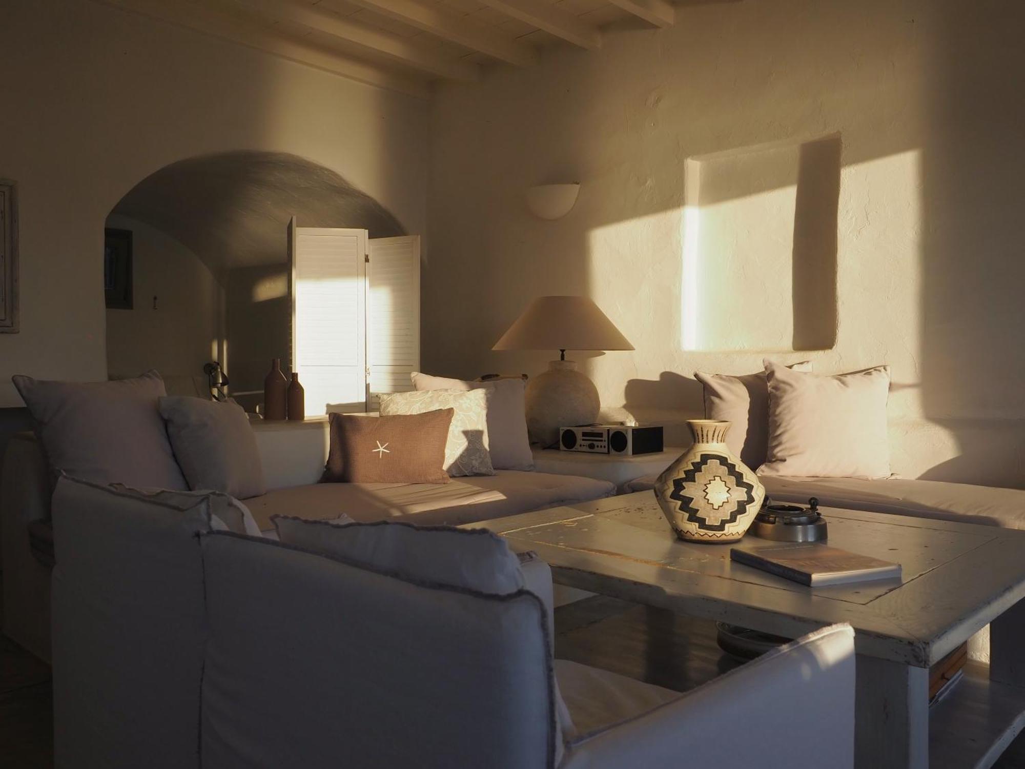 Ochre Dream, Beach Front & Sunset Villa Naousa Buitenkant foto