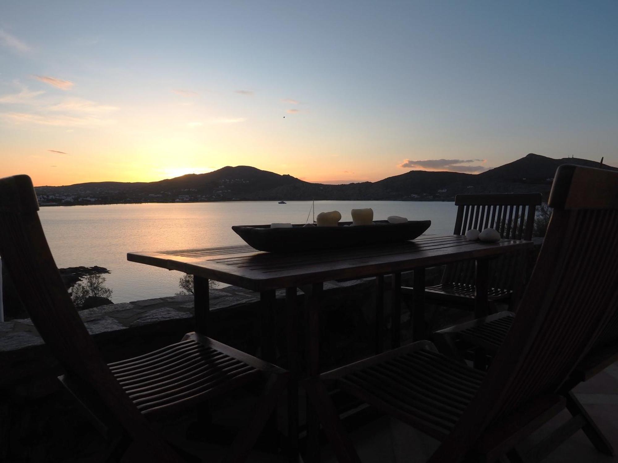 Ochre Dream, Beach Front & Sunset Villa Naousa Buitenkant foto