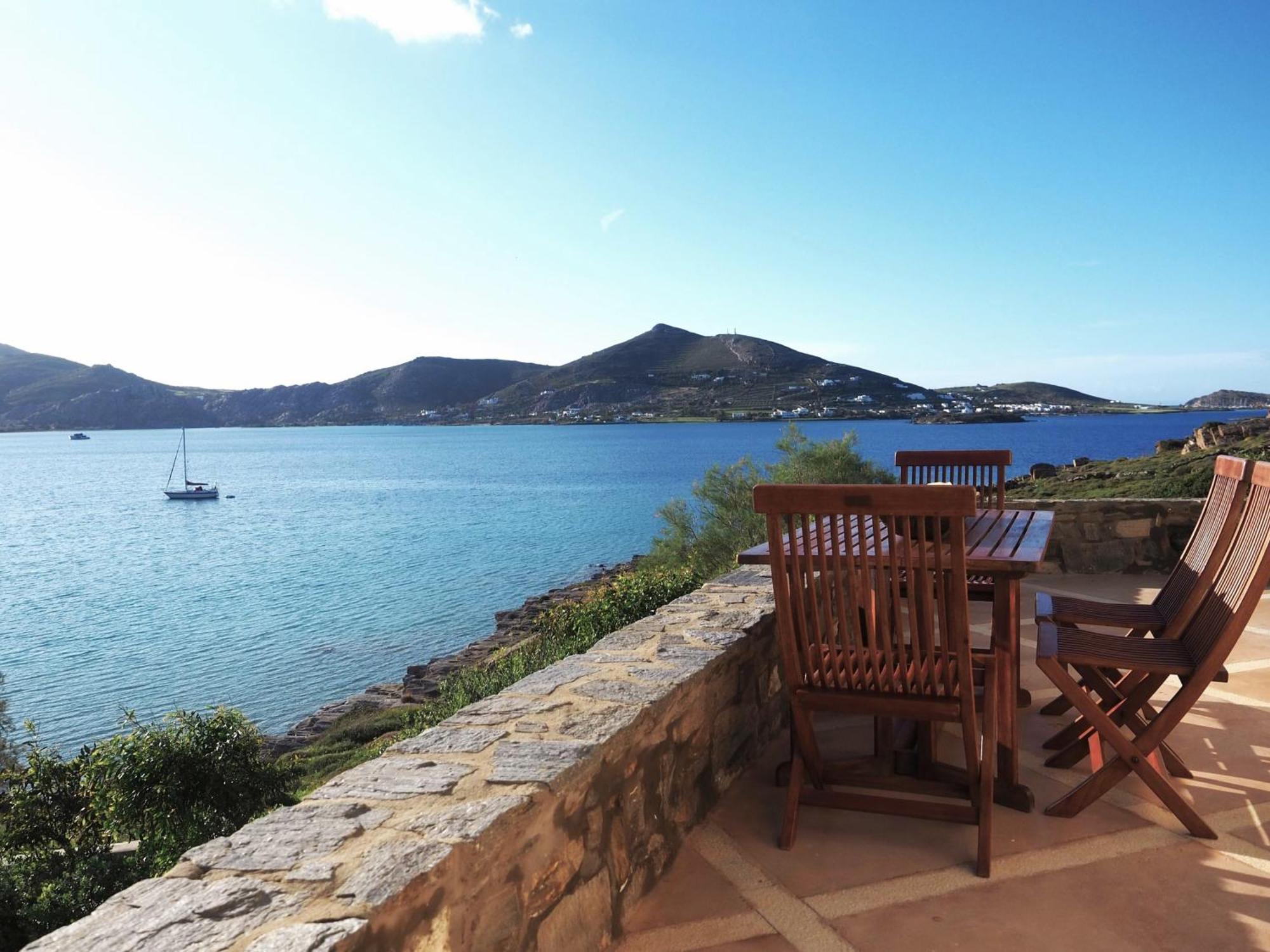 Ochre Dream, Beach Front & Sunset Villa Naousa Buitenkant foto