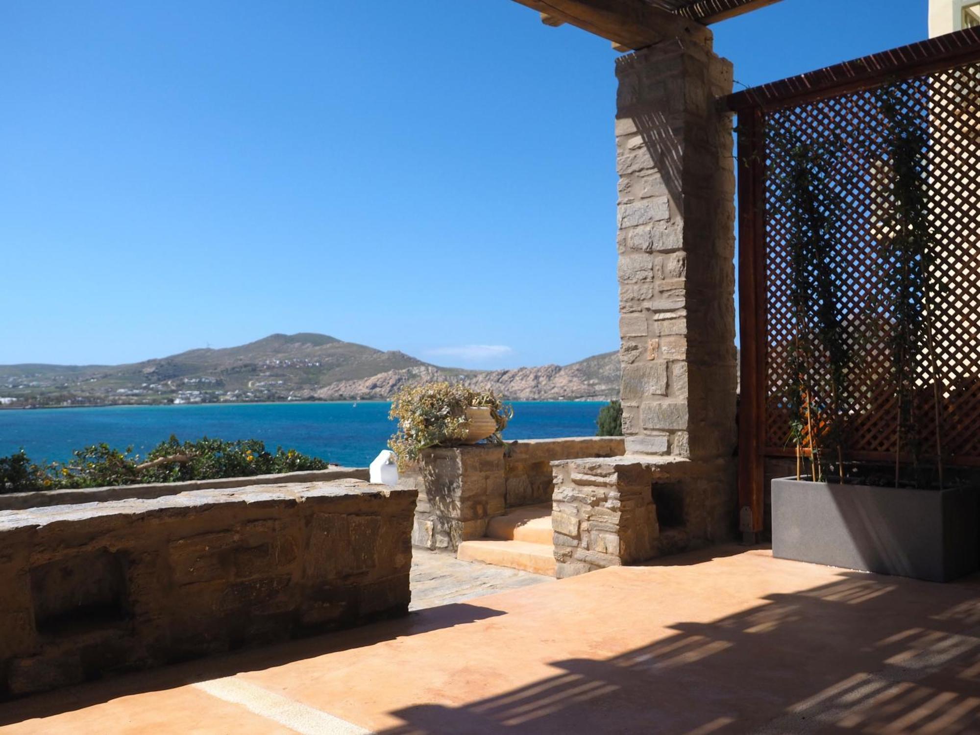 Ochre Dream, Beach Front & Sunset Villa Naousa Buitenkant foto