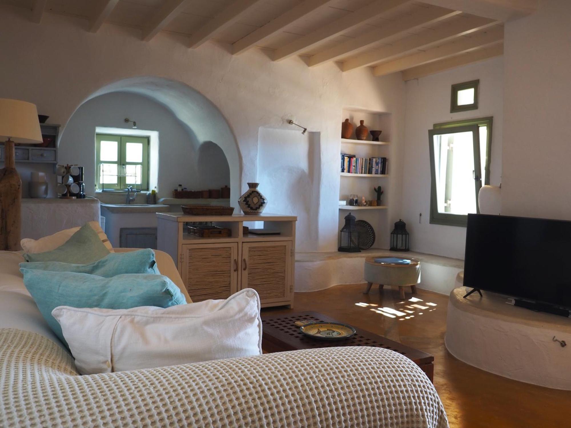 Ochre Dream, Beach Front & Sunset Villa Naousa Buitenkant foto